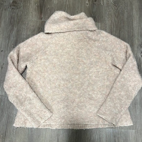 Madewell Dusty Pink Turtleneck Sweater - Picture 5 of 6